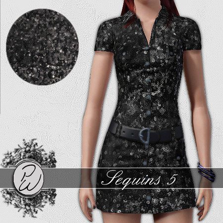 Sims 3 — PW Sequins 5 by PatternWitch — by PatternWitch@TSR