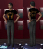 Sims 2 — A Fanmade Space Cowboy T-Shirt by Deathinblackandwhite — This T-Shirt is made by me, and is basically just for