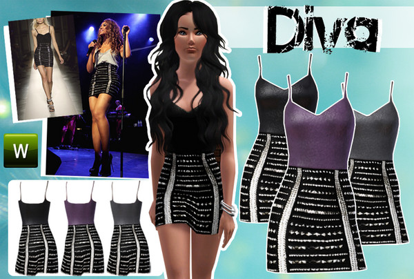 Sims 3 — Diva by miraminkova — Beyonce's skirt I hope you like it!