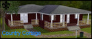 Sims 3 — Red Country Cottage by usabayliee — 2 bedroom cozy country cottage