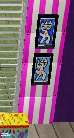 Sims 2 — Pillowramamama - walldeco by steffor — 