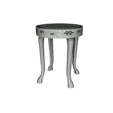 Sims 3 — Shabby Chic Living 2 End Table by TheNumbersWoman — Shabby and Chic, for the shab in all of us. By RicciNumbers