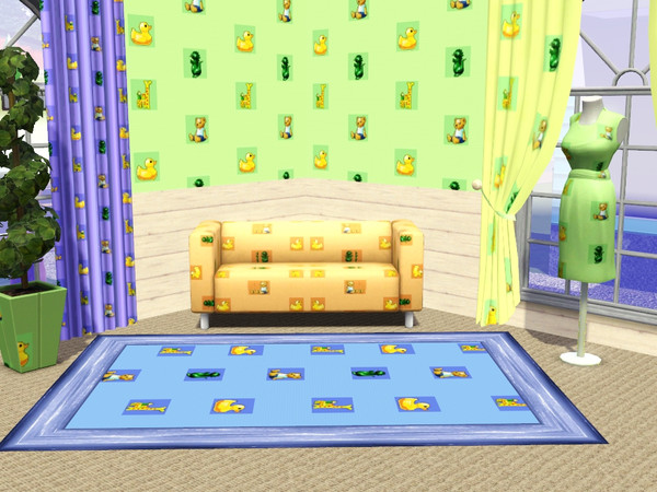 Sims 3 — kids square by maxi king — 