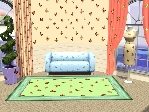 Sims 3 — two butterfly by maxi king — 