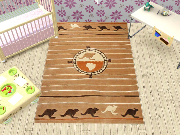 Sims 3 — RugSet_EspritKids04 by CaliDea — Rug Kangaroo