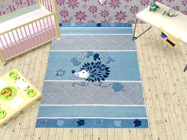 Sims 3 — RugSet_EspritKids03 by CaliDea — Rug Hedgehog