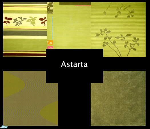 Sims 2 — Grass by Astarta — Green is the color of summer, of the leaves on the trees, on the grass and on these rugs.