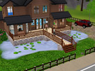 Sims 3 — Elle grande villa by xxallmexx — This is an ammzzing starter home for any sim(s). It is a 2 bedroom house with