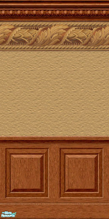 Sims 2 — Tan Scrolls - 5 by Cerulean Talon — Rich colors and beautiful textures your Sims will want to touch and enjoy.