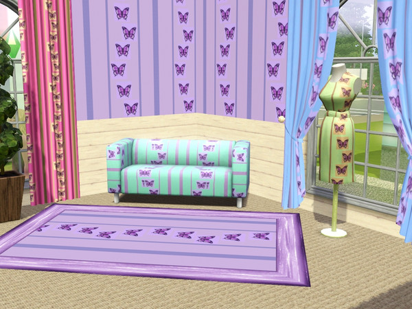 Sims 3 — modern butterfly by maxi king — 