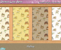 Sims 2 — Helsa Wall Collection by paintedladysims — A collection of 12 wall designs for your sim homes.