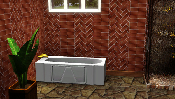 Sims 3 — mexican floor 3 by lesica9267 — mexican inspired brick flooring.