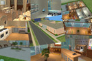 Sims 2 — Muddville Retirement Center UNfurnished by Small Town Sim — First in a series from my neighborhood