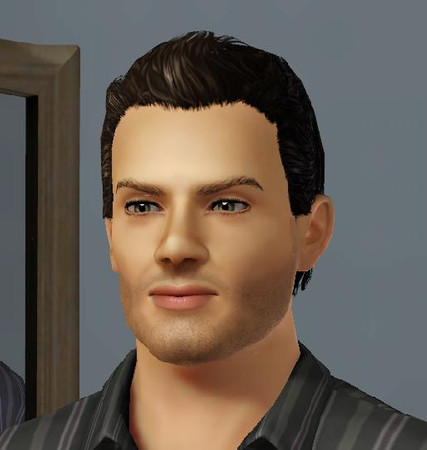 Sims 3 — Jensen Ackles (actor) by Ravynlee_H — Jensen Ackles, star of Supernatural. Probably not the best likeness but