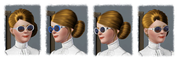 Sims 3 — More versatile Maxis sunglasses by oldmember_tibaol — I removed those horrible things on the side of the Maxis