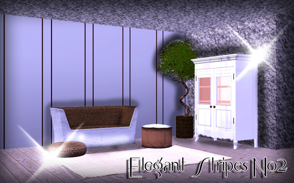 Sims 3 — Elegant Stripes No2 by TSR Archive — Pattern made by Pralinesims