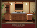 Sims 3 — Nielsen Bathroom by cazarupt — Bathroom set with 2 Cabinets, 2 Mirrors plus Sink &amp; Wall Sconce. Part 2