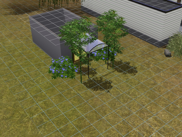 Sims 3 — smalloutside entryway by hotstuff196604 — a smaller outside glass entryway in my entryway series use moveobjects