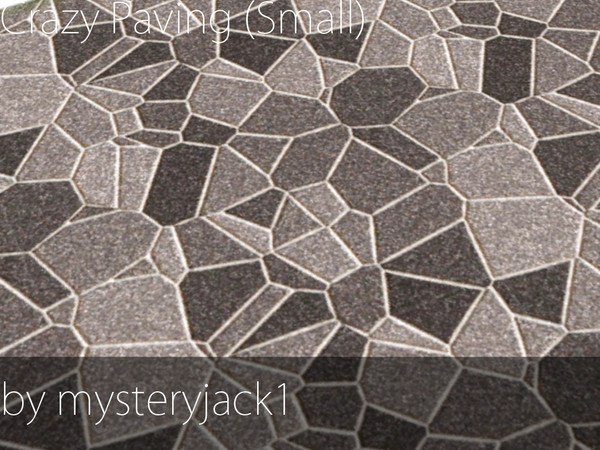 Sims 3 — Crazy Paving (Small) by mysteryjack1 — Just the same as Crazy Paving, but smaller! The original is listed in the