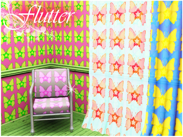Sims 3 — Flutter by IceCreamQueen — Buttery Butterflies