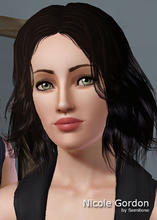 Sims 3 — Nicole Gordon by Semitone — Best view with: face skin - http://club-crimsyn.dreamwidth.org/3241.html body skin -