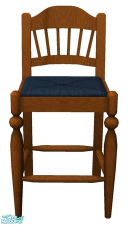 Sims 2 — Sunflower Kitchen - Barstool by RhondaBlonda — 