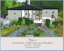 Sims 3 — Blanca - 3br, 2ba by mappam — Set in a charming knoll with ample water rights, this quaint but modern home is
