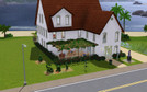 Sims 3 — The Beach House by Hudine — This charming house has everything needed by your sims with a large family. It has 2