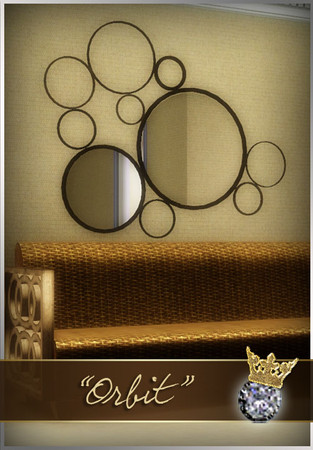 Sims 3 — 3DL Imperio Sim Orbit Mirror by eddielle — 3DL Imperio Sim Orbit Mirror is a unique piece found in an exclusive