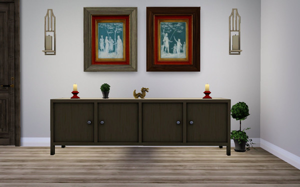 Sims 3 — wedgewood plaque by francien — 