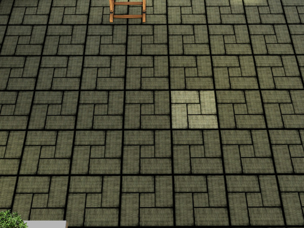 Sims 3 — tatami pattern by anahirocio — tatami pattern