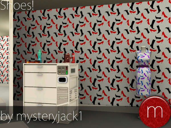 Sims 3 — Shoes! by mysteryjack1 — A novelty pattern for your feminine sims :) It has three re-colourable parts and is