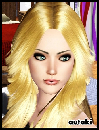 Sims 3 — Avrill by autaki — Avrill sims lipstik.