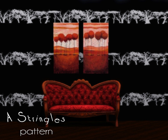 Sims 3 — Trees I by Stringles — Trees in a row