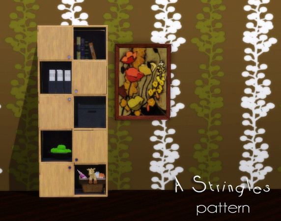 Sims 3 — Leafs I by Stringles — Leafs in lines