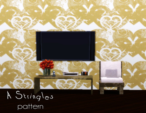 Sims 3 — Hearts I by Stringles — Grunge hearts
