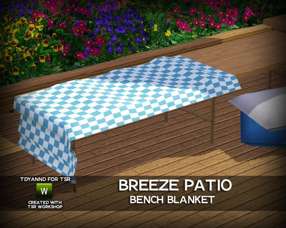 Sims 3 — Breeze Patio Blanket by tdyannd — 