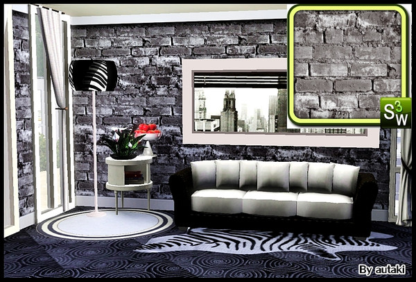 Sims 3 — rock&stone05 by autaki — pattern by autaki