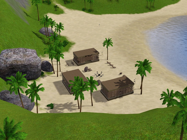 Sims 3 — Love Beach by karinalangkjer — Beyond funny, this beach's from fallin' couples too. It's too far from the city,