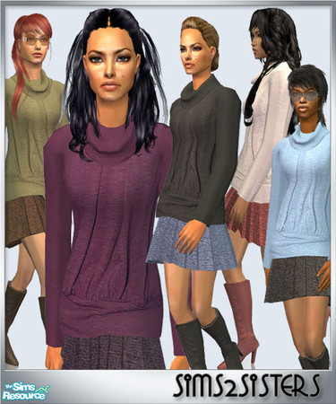 Sims 2 — S2S Collection No. 001606 AF - Set by sims2sisters — 