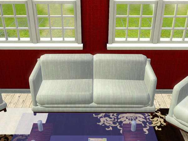Sims 3 — Livingroom Orbit Loveseat by CaliDea — Loveseat Orbit
