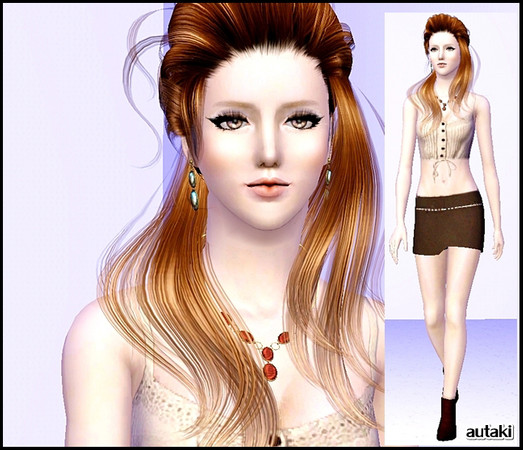 Sims 3 — Rose by autaki — Sims by autaki Chuanfan her eyes and youthful face, shapely and slender bright. Skintone By