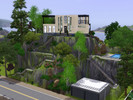 Sims 3 — Hill Top House by SuZ1101 — This house sits on top of a hill over looking the bay and light house. With 2