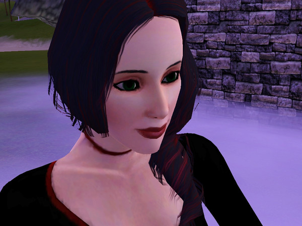 Sims 3 — Althaia Edwards by nevermore77 — Underneath her sweet exterior lies an evil, sinister character not to be
