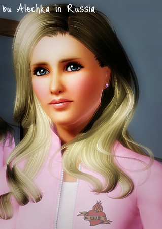 Sims 3 — Anna by Alechka_Ad — 