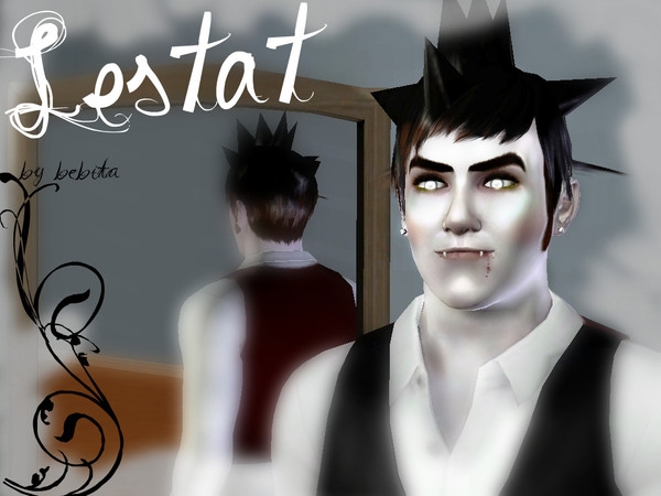 Sims 3 — Lestat the Vampire  by glowx — sexy and evil vampire come to the town to suck the blood of new fresh victims 