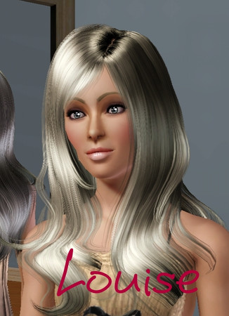 Sims 3 — Louise by Elienn — Louise Hair comes form Peggyzone
