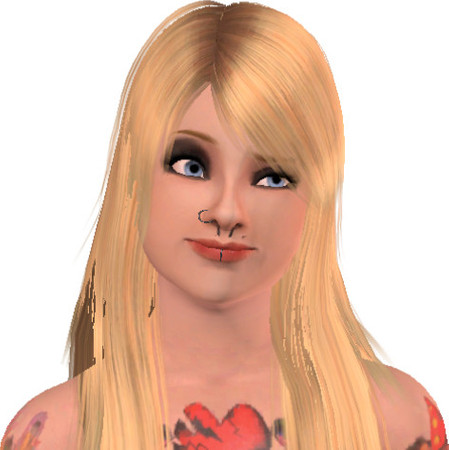 Sims 3 — Natasha Rae by simsgirl_tasha — A almost exsact replica of myself, the creator. Only difference is, instead of a