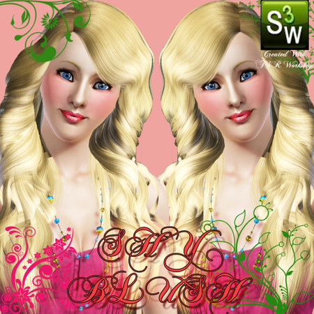 Sims 3 — Shy Blush by Veronica_Nightmare — When someone holds your hands, you'll blush. This blush has the same effect as