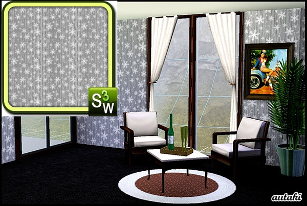 Sims 3 — Themed08 by autaki — pattern by autaki